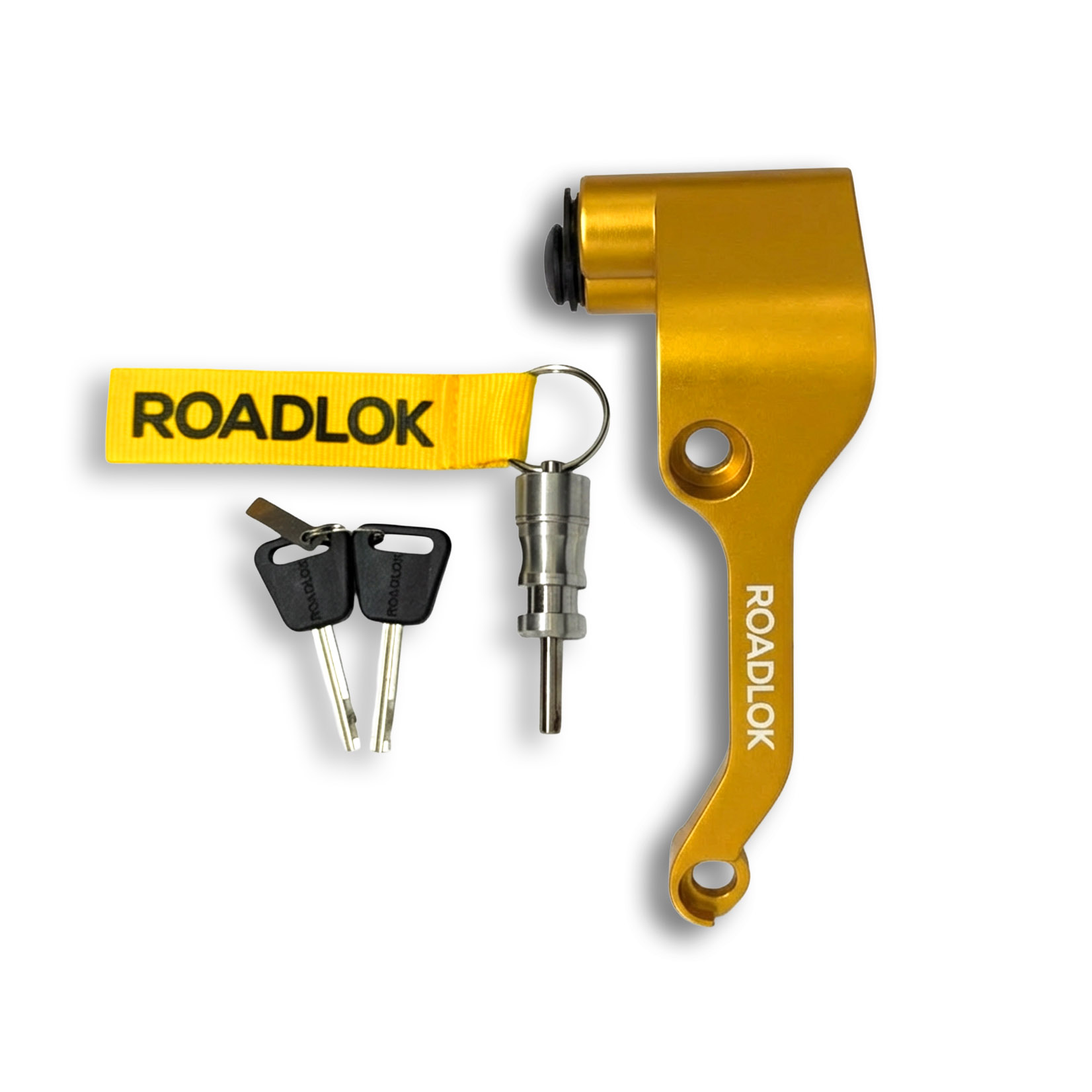 RoadLok XRA Japansport 108 mm, droite — or