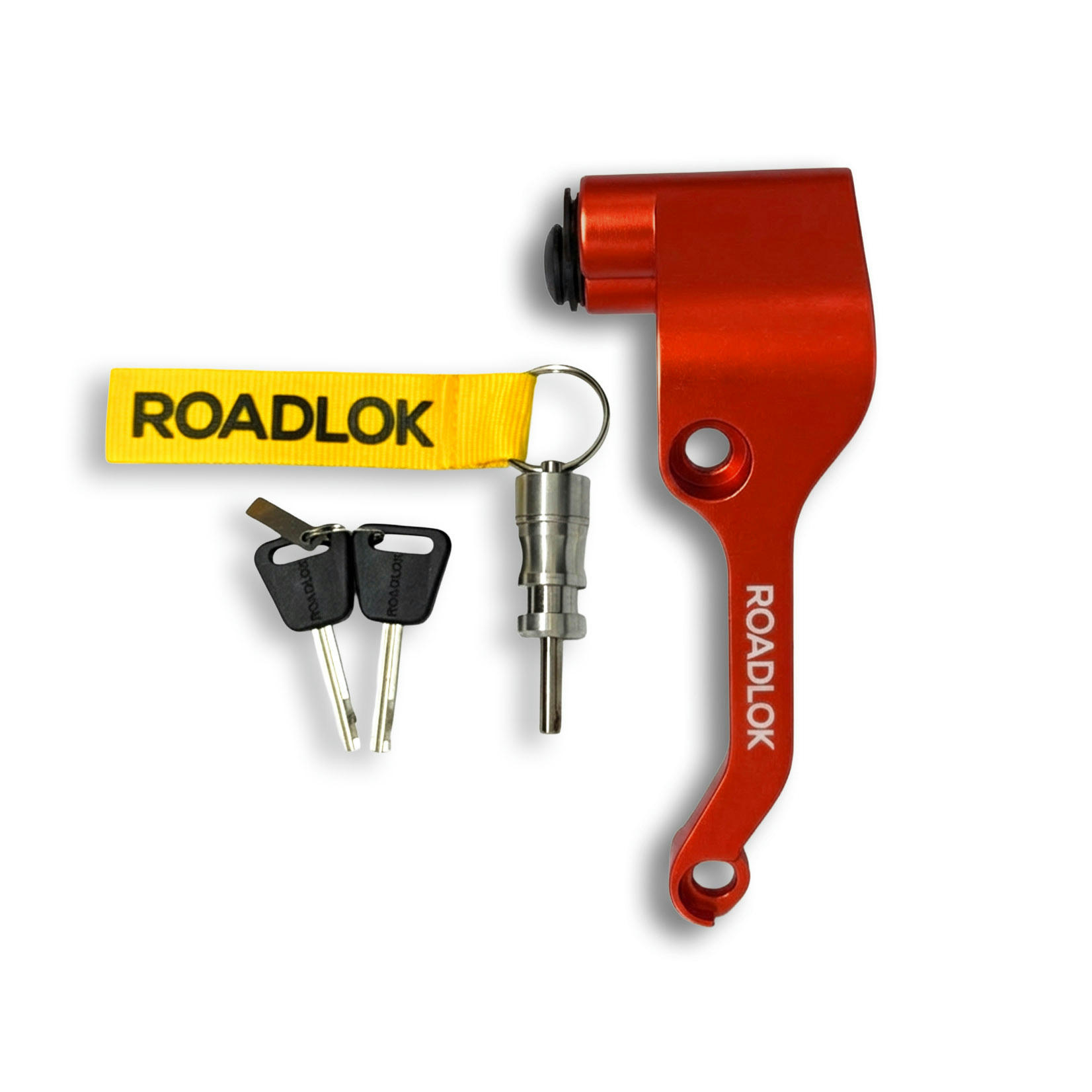 RoadLok XRA Japansport 108 mm, droite — rouge