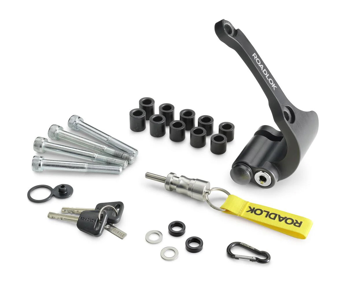 RoadLok XRA Eurosport 100 mm, gauche — noir
